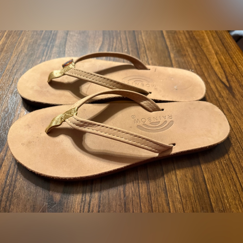 Light brown rainbows medium 7/8’s